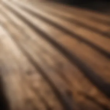 Wood planks for shed construction