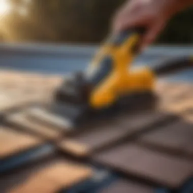Innovative Shingle Cutting Tool Roof shingle cutting tool detail