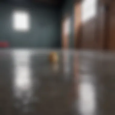 Sealed vs Unsealed: Visual Comparison Comparison of sealed vs unsealed garage floor