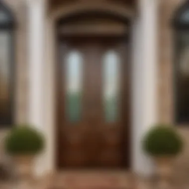Masterful Installation of a New Front Door Skilled Craftsman Installing Front Door
