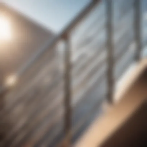 Contemporary Steel Handrail Aesthetics Sleek and modern steel handrail design