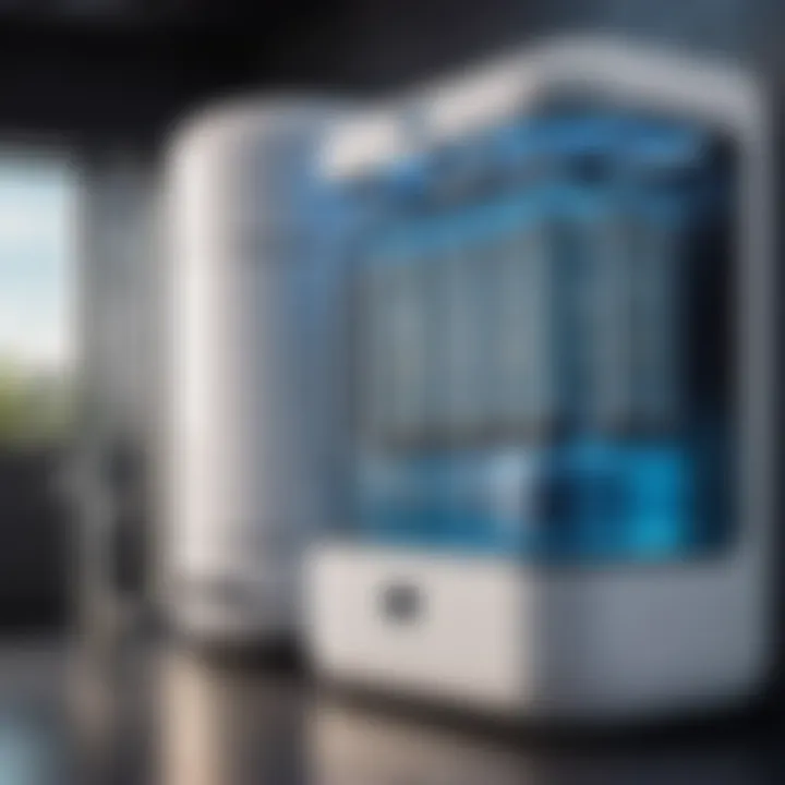 Sleek and Modern Water Purification System