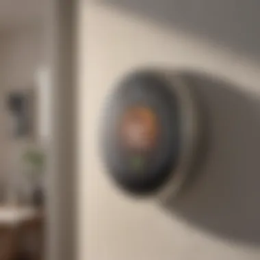 Modern smart thermostat for zone heating system