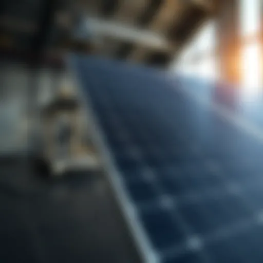 Detailed breakdown of solar panel production costs