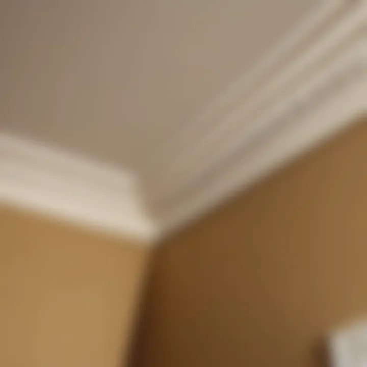 Sophisticated Crown Molding Corner Installation