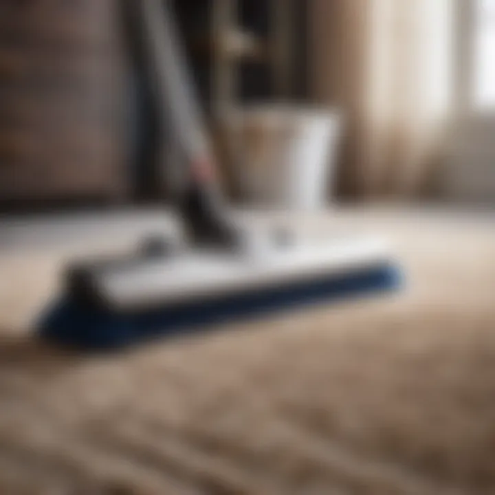 Specialized tools for Turkish rug cleaning
