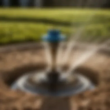 Benefits of using a sprinkler head in septic systems