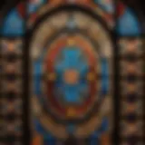 Intricate Stained Glass Design Detail
