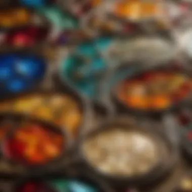 Variety of Stained Glass Materials