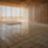 Subfloor Preparation in Tiling Project