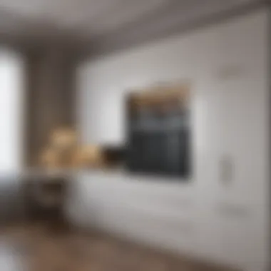 Precise Measurements for Optimal Cabinet Placement Detailed plan and measurement for cabinet placement
