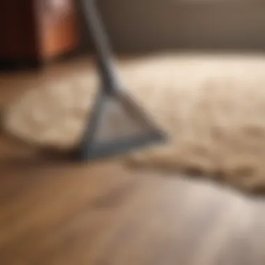 Eco-Friendly Cleaning Solutions for Wool Carpets Natural carpet cleaning products on a wooden surface