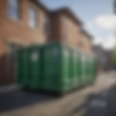 Maximizing Dumpster Efficiency Efficient utilization of a dumpster during cleanup