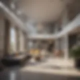 Modern architectural design of new homes