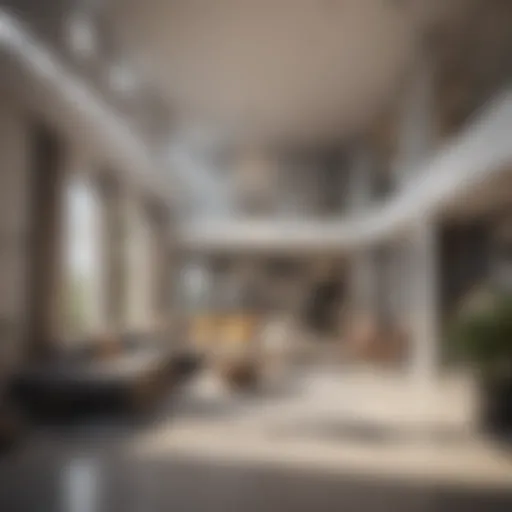Modern architectural design of new homes