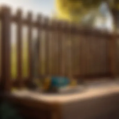 Essential Tools for Installation Tools needed for installing a privacy fence