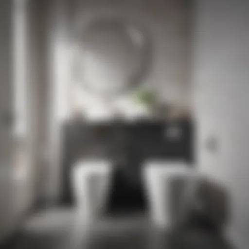 Elegant modern toilet design showcasing sleek lines and efficient features