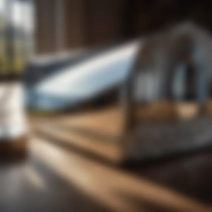 Specialized mirror packaging material ensuring safe transportation
