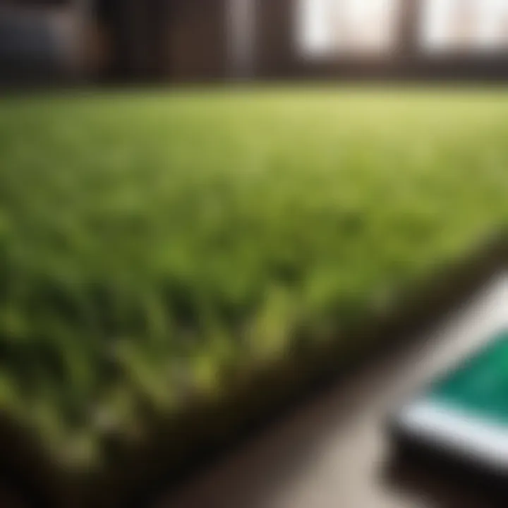 Artificial Turf Calculator Interface
