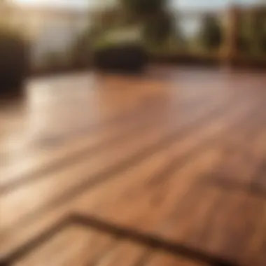 Exquisite Wood Decking Material