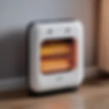 Modern Mini Electric Heater with Thermostat