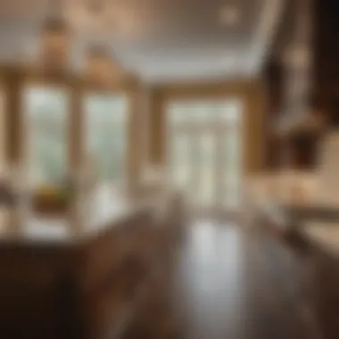 Home interior with elegant remodeling design