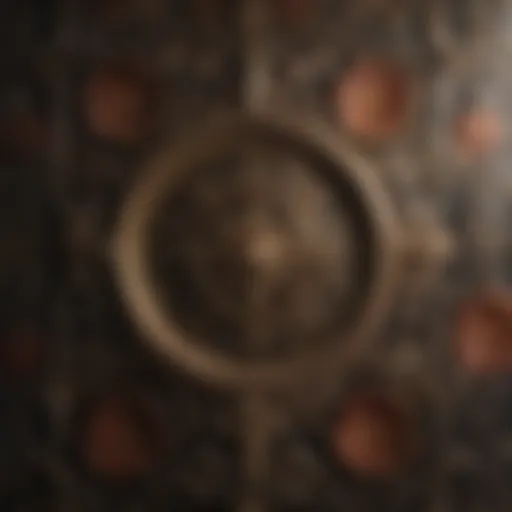 Elegant wallpaper design showcasing intricate patterns