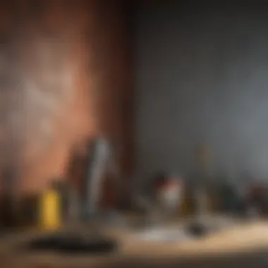 Tools required for wallpaper installation