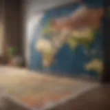 Global Relocation Insights A map highlighting various countries