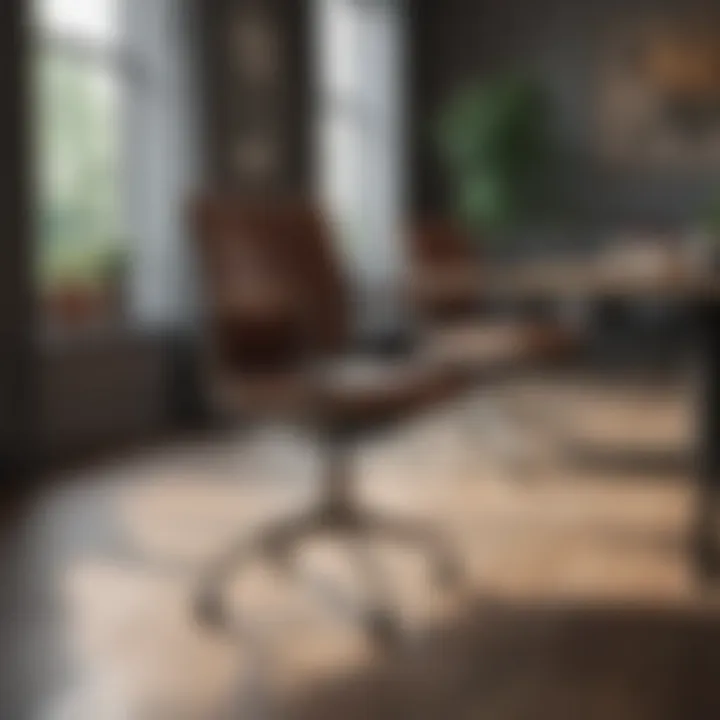 Visual representation of ergonomic seating positions in dining chairs