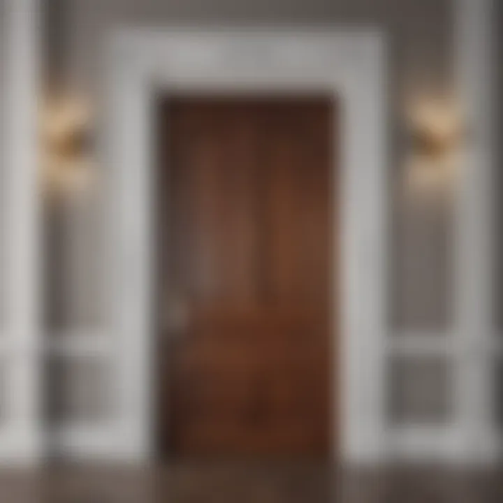 Elegant doorwall enhancing home aesthetics