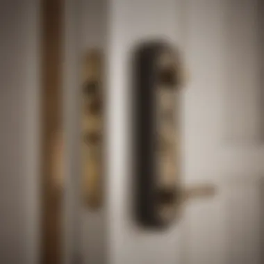 Double cylinder lock in a residential setting