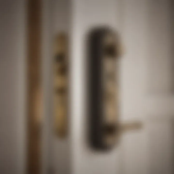Double cylinder lock in a residential setting