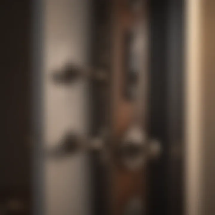 Comparison between double and single cylinder locks