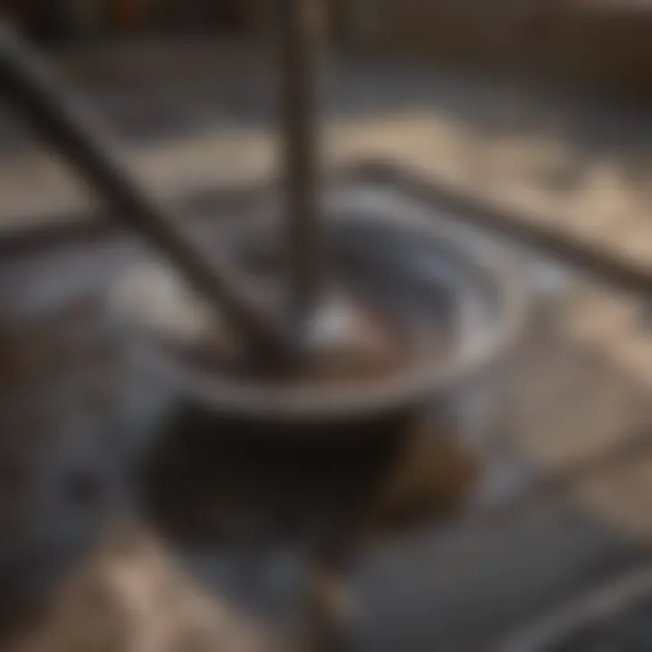 Tools used for drain maintenance
