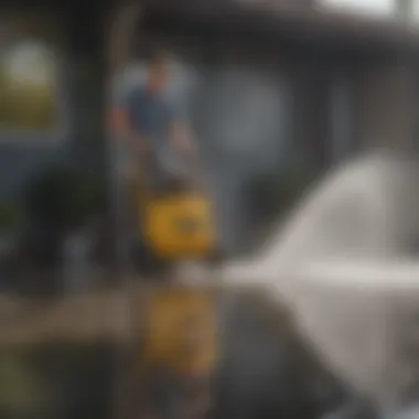 Safe pressure washing techniques