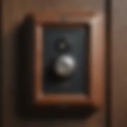 Detailed diagram of old doorbell wiring components