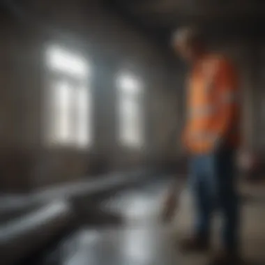 Labor Involved in Installation Conceptual depiction of labor involved in gas line installation