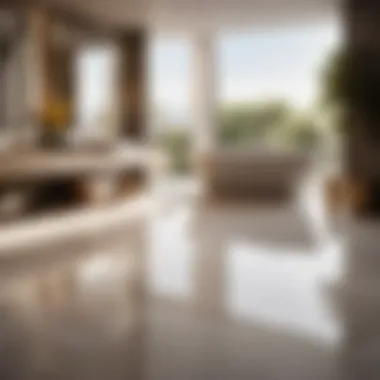 Sophistication Embodied Luxurious tile floor reducer adding a touch of sophistication to interior design