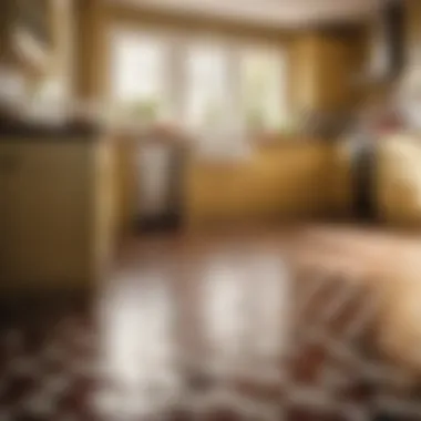 Vintage-Inspired Kitchen Flooring