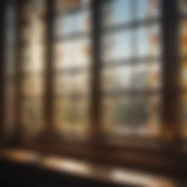 Vintage Style Window Glass Size
