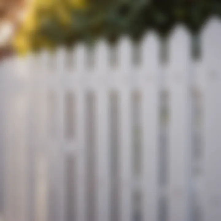 White Vinyl Privacy Fence Rolls