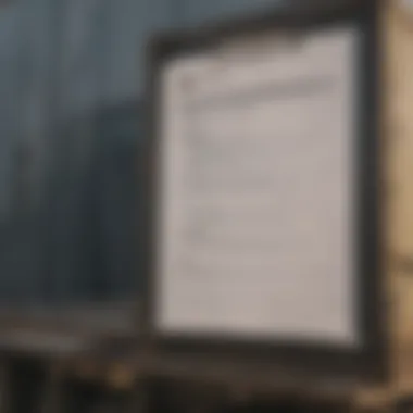 Checklists for compliance in waste management