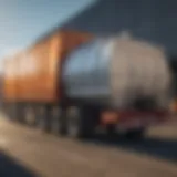 Overview of a variety of waste trailers available for rental