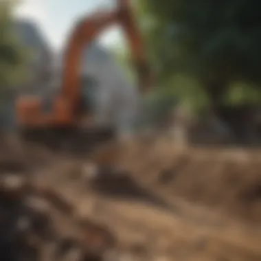 A visual guide of local regulations regarding yard excavation