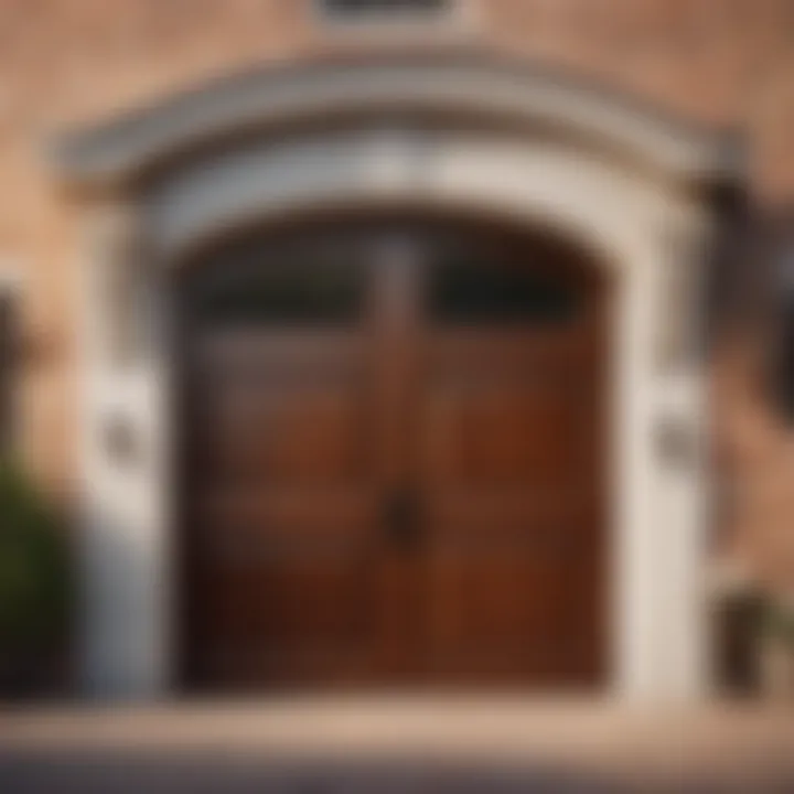 Wooden Carriage Style Garage Door