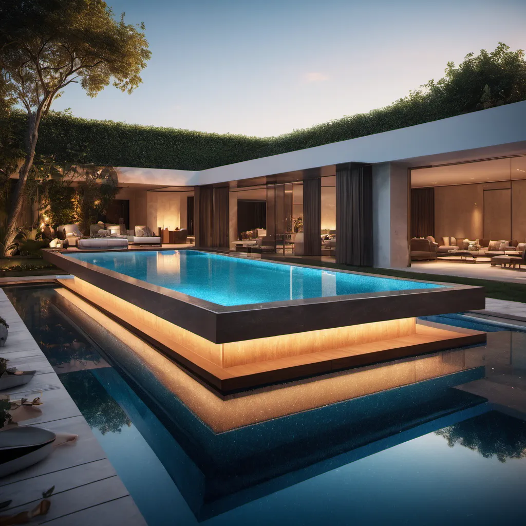 Elevating Outdoor Luxury: The Allure of Raised Swimming Pools